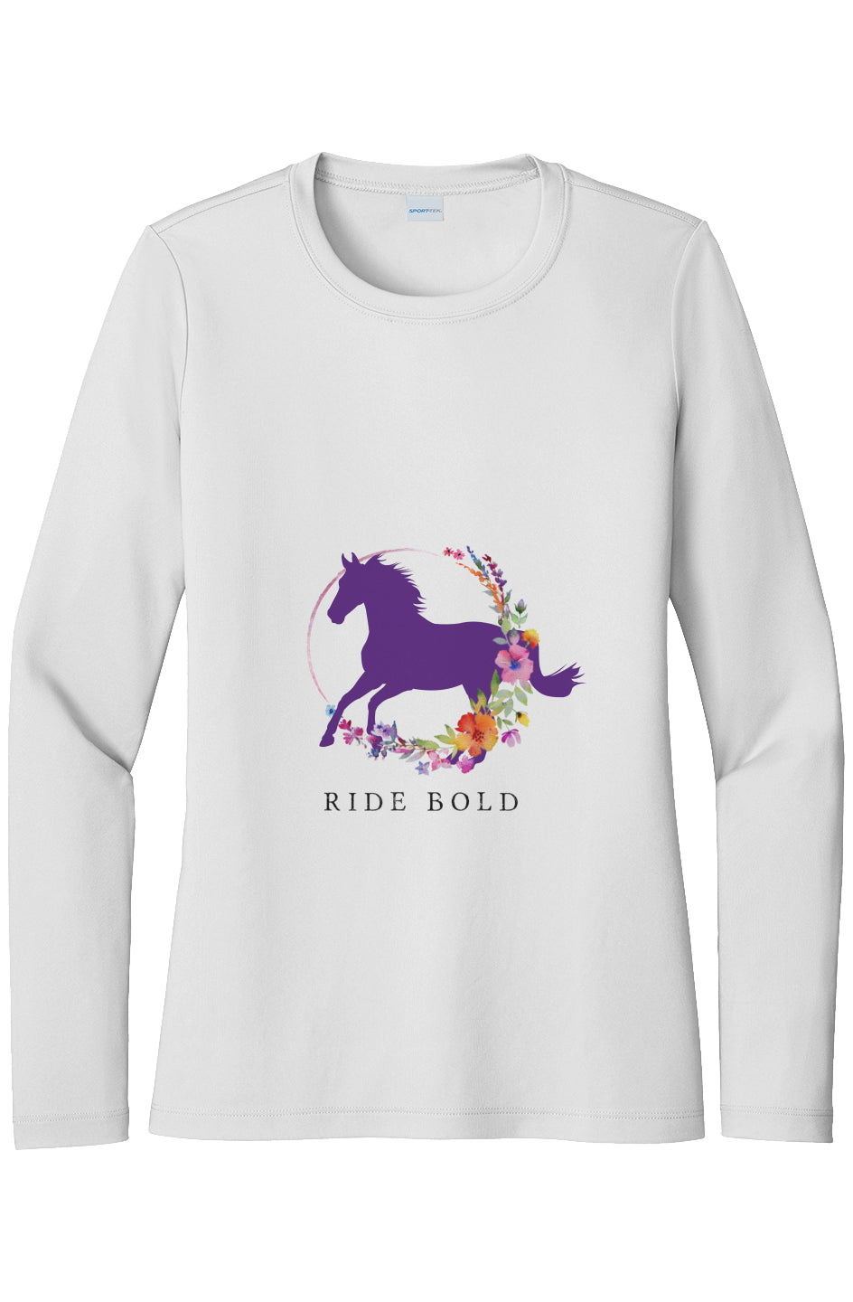 Ride Bold Flowers Womens Posi UV Pro LS Tee