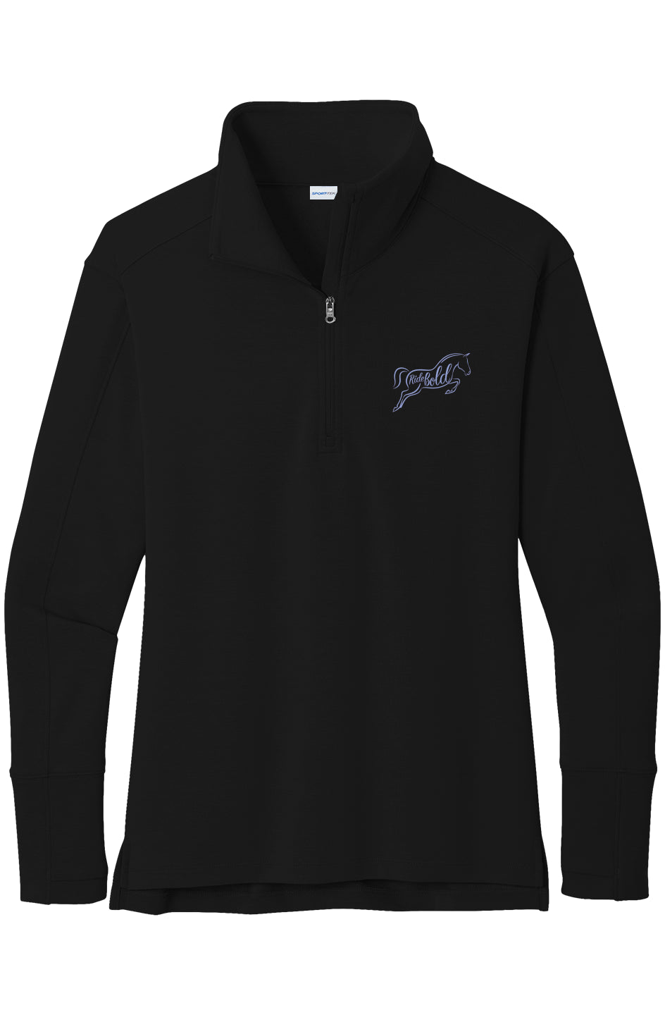 Ride Bold Graphic Womens Sport Wick Flex 1/4 Zip