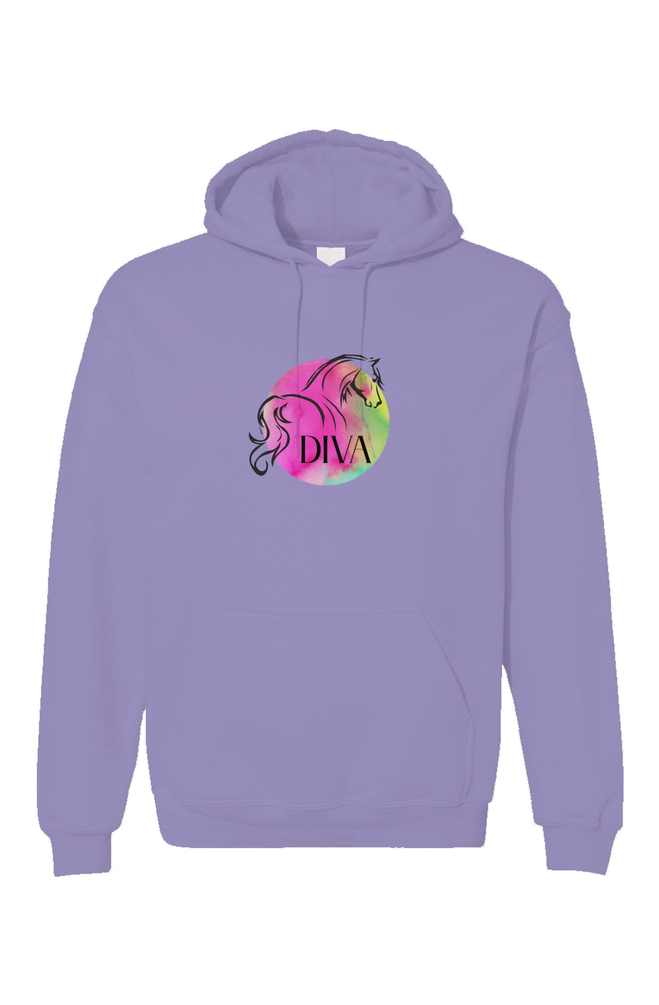 Diva Horse Unisex Gildan Hoodie