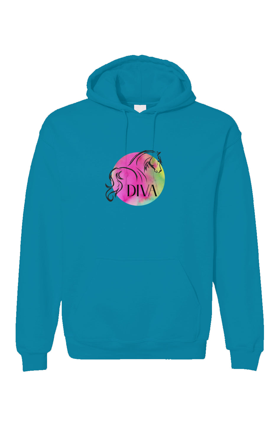 Diva Horse Unisex Gildan Hoodie