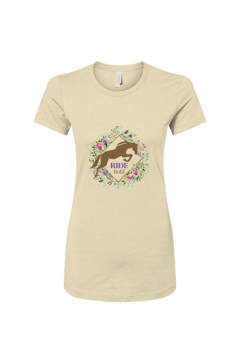 Ride Bold Floral Jump Women's Slim Fit Tee