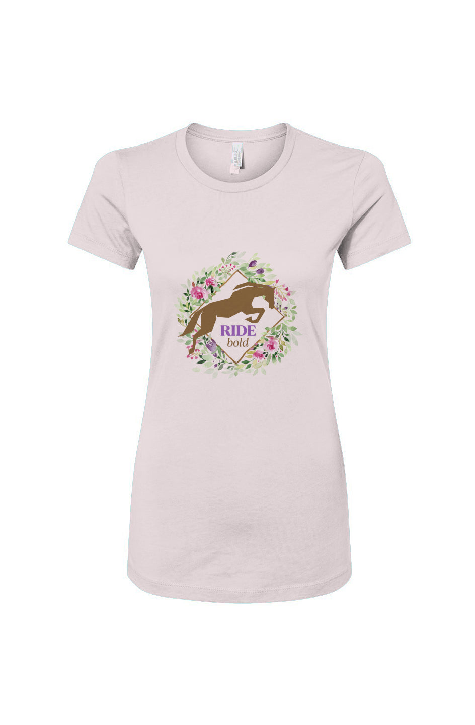 Ride Bold Floral Jump Women's Slim Fit Tee