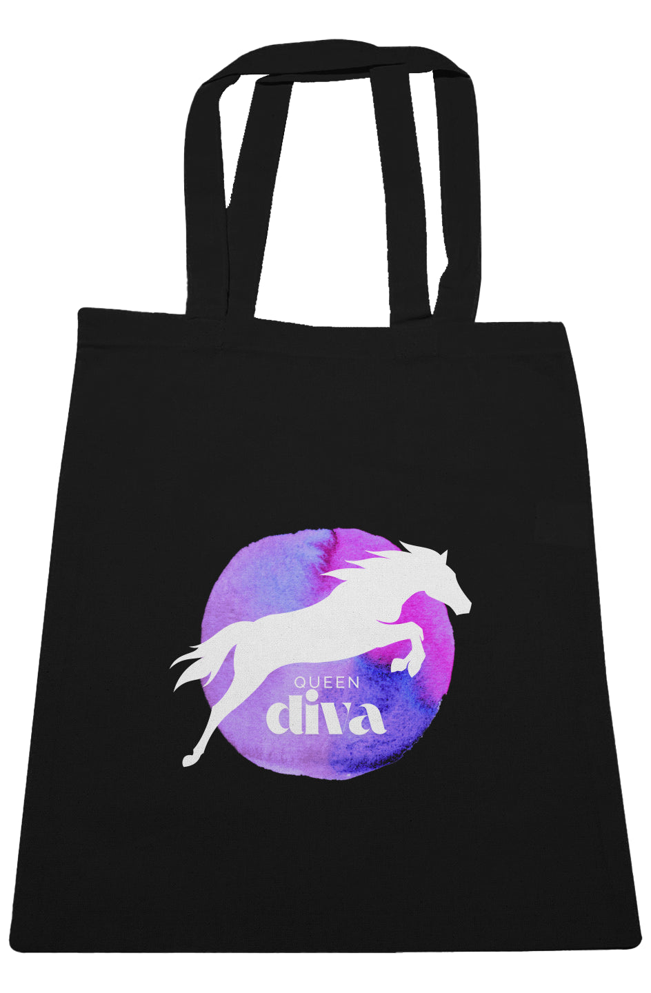 Queen Diva Large Canvas Tote