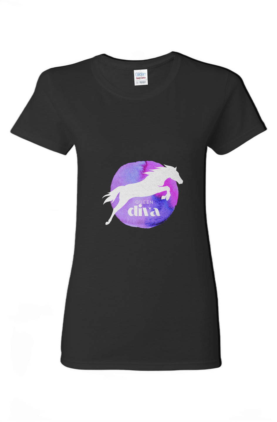 Queen Diva Ladies Heavy Cotton T-Shirt