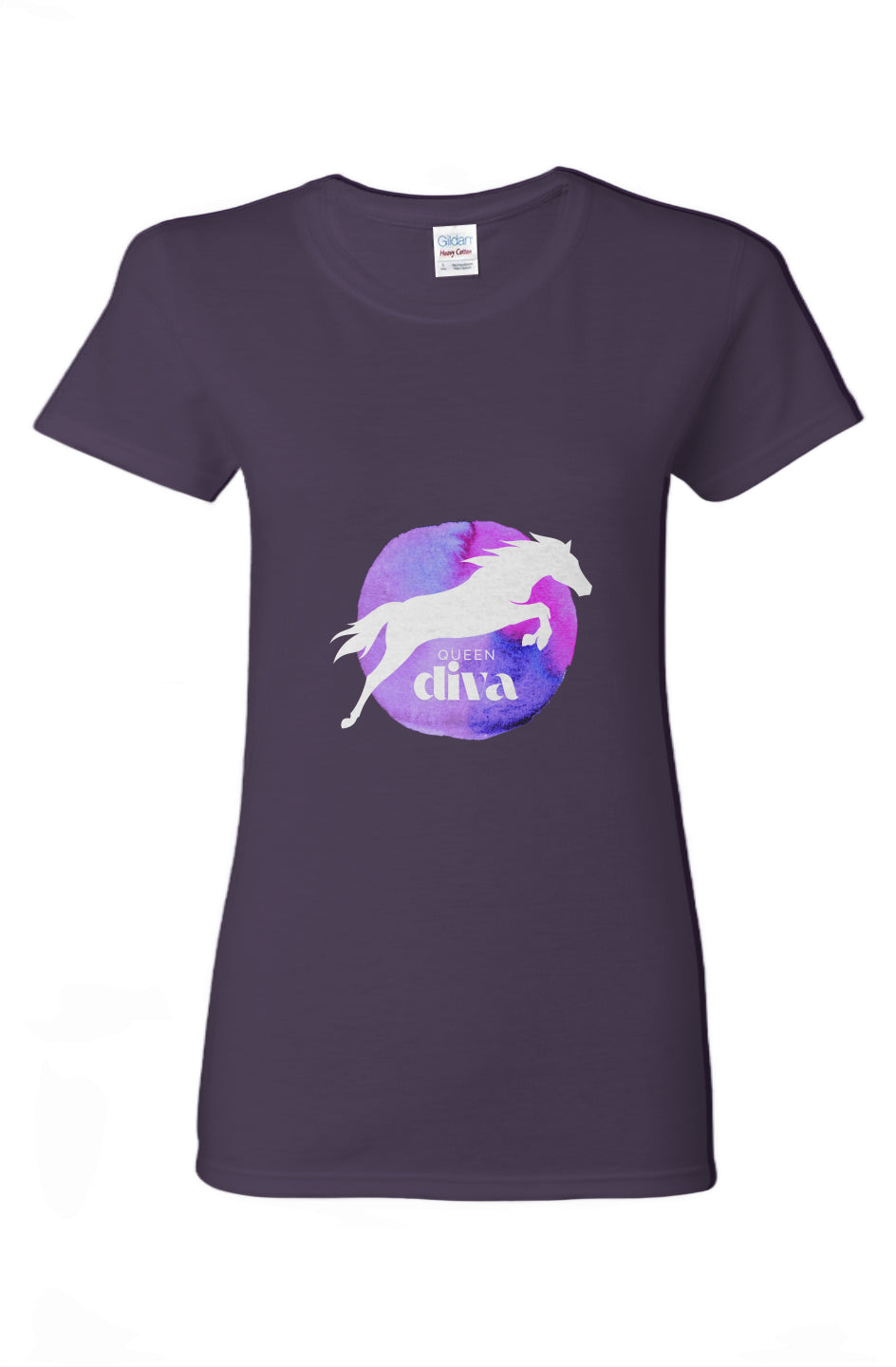 Queen Diva Ladies Heavy Cotton T-Shirt