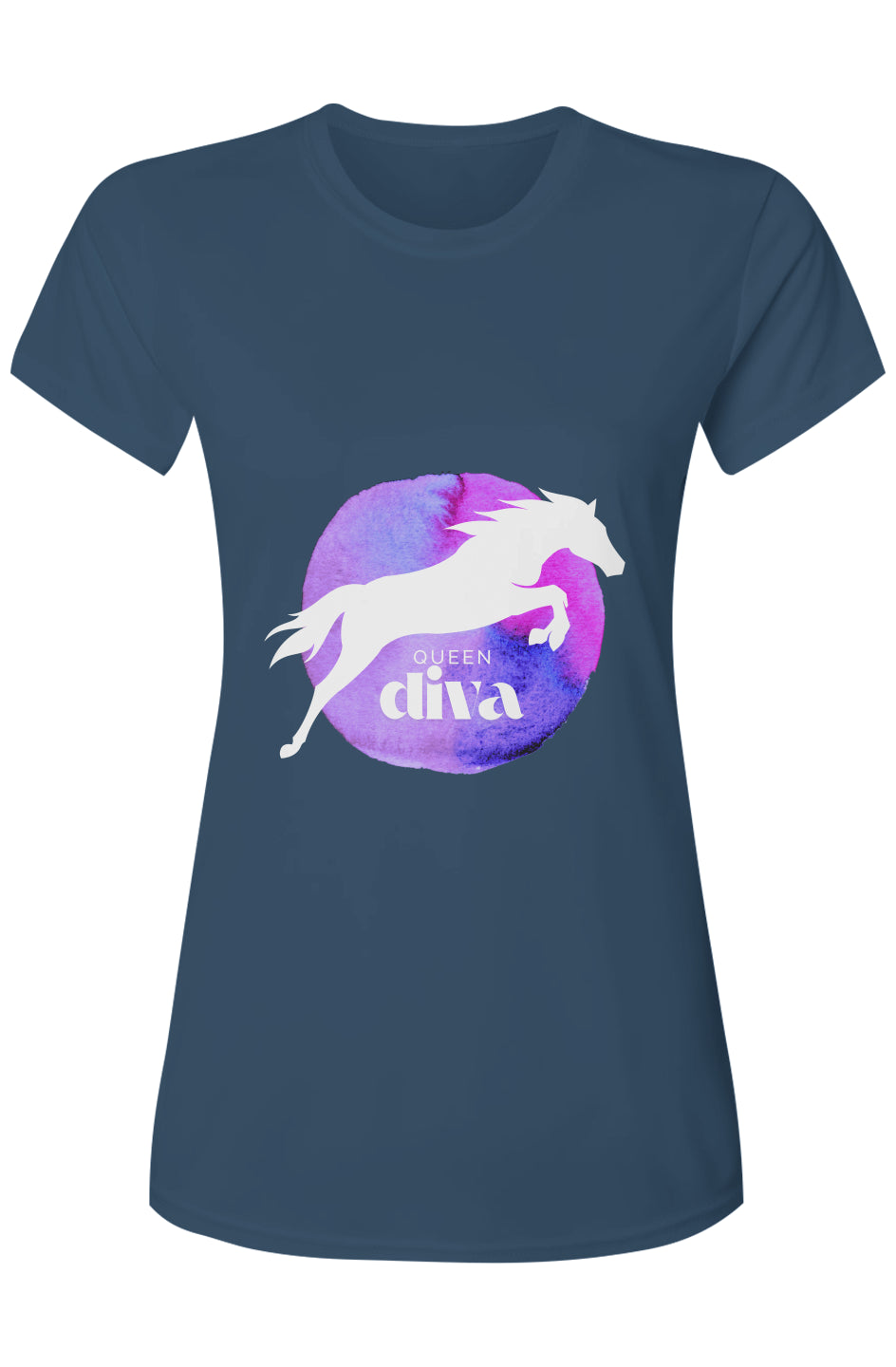 Queen Diva Womens Islander Performance T-Shirt