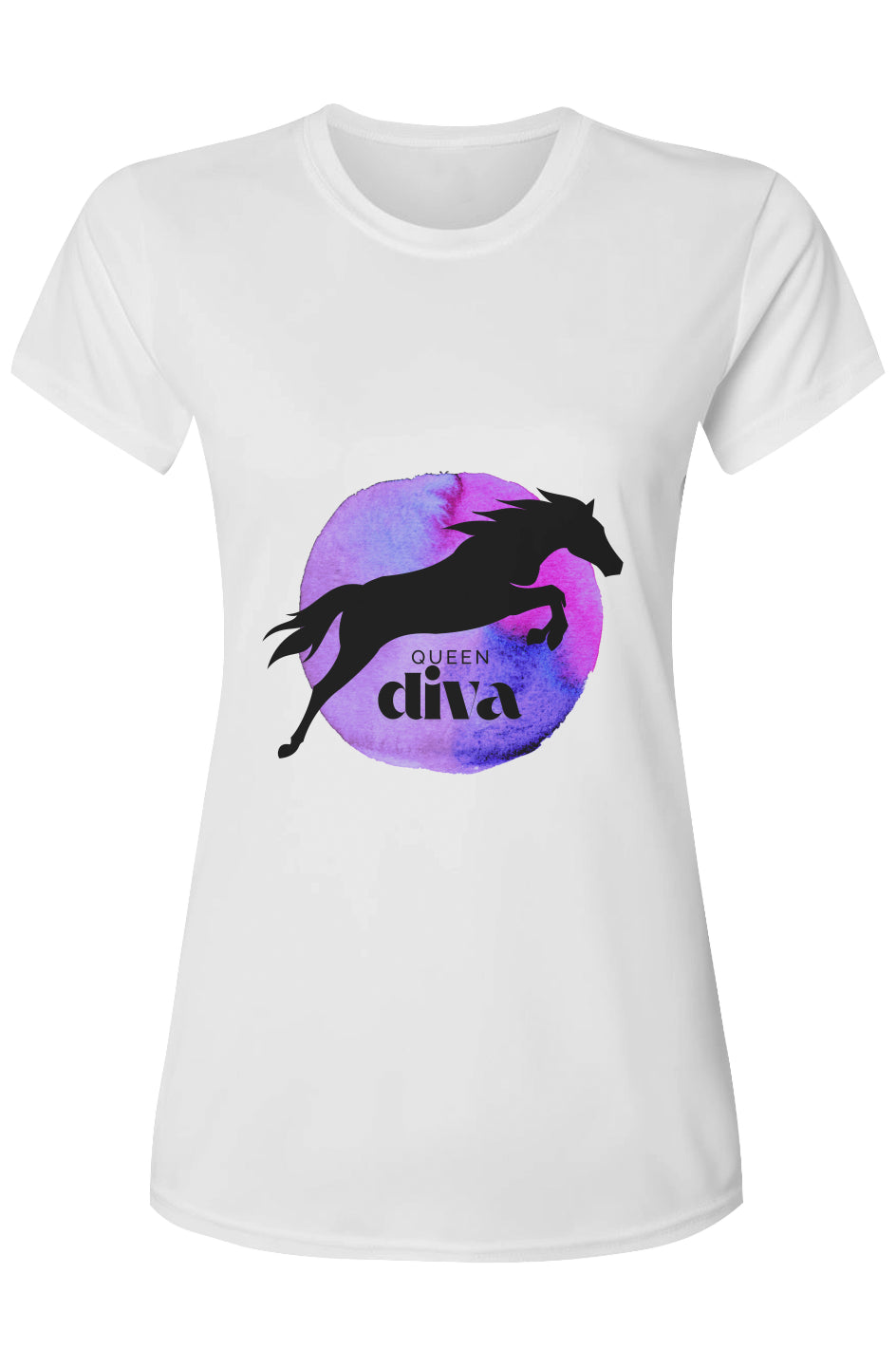 Queen Diva Dk Womens Islander Performance T-Shirt