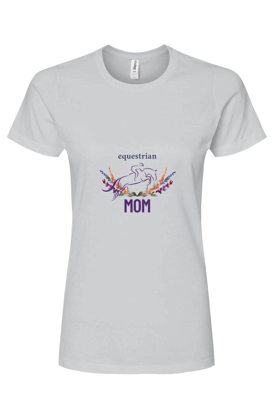 Equestrian Mom Women's Premium Cotton T-Shirt