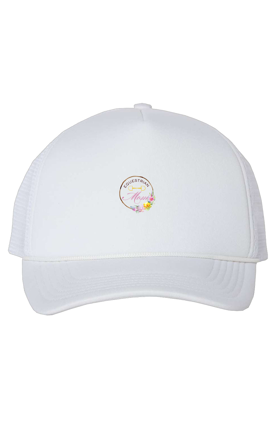 Equestrian Mom Foam Mesh-Back Trucker Cap