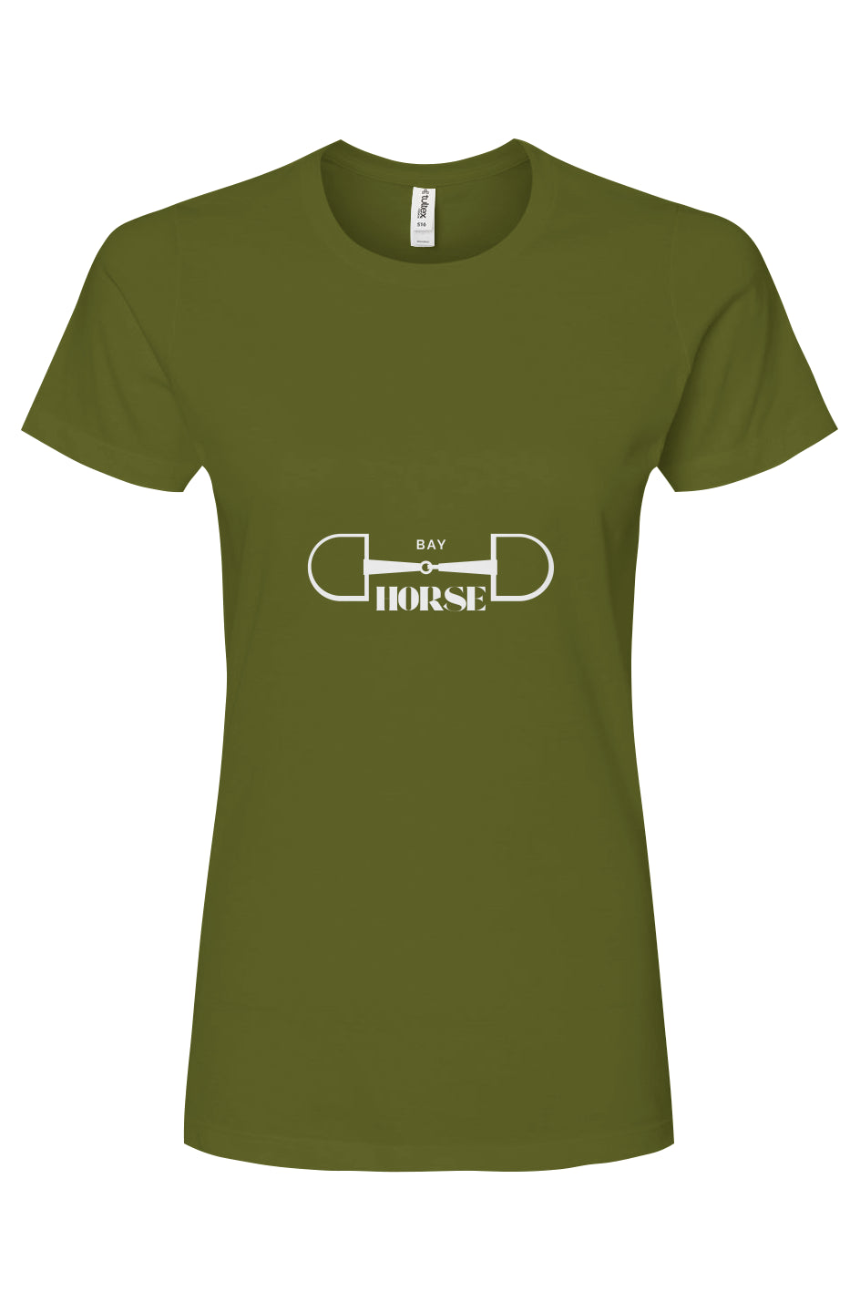 D-Ring Bay Horse Women's Premium Cotton T-Shirt