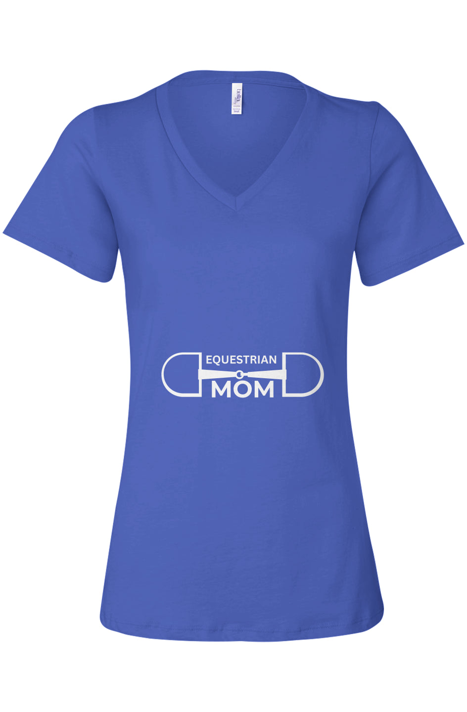 Equestrian Mom Women’s Casual V-Neck Tee