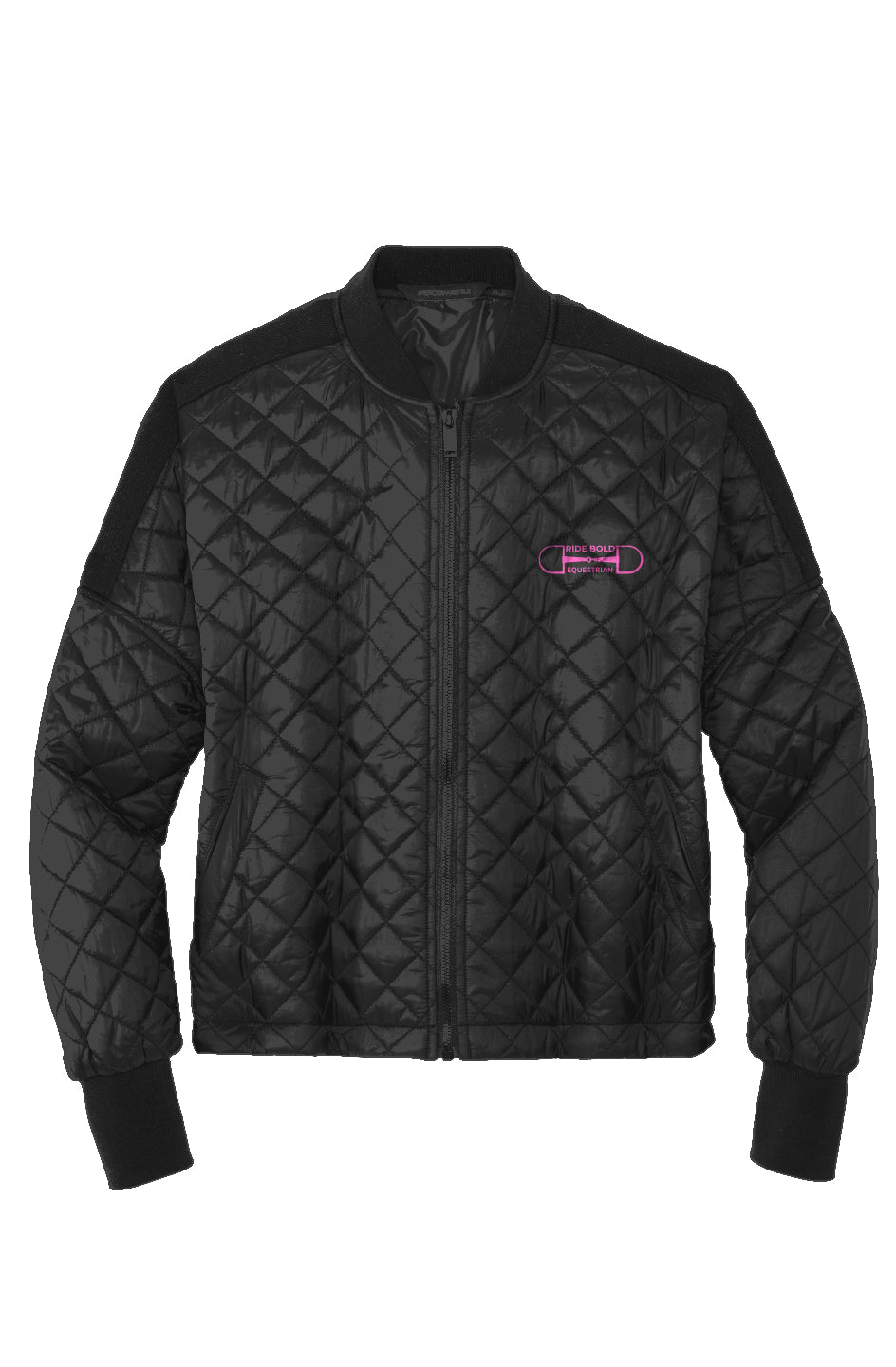 D-Ring Ride Bold Womens Boxy Quilted Jacket