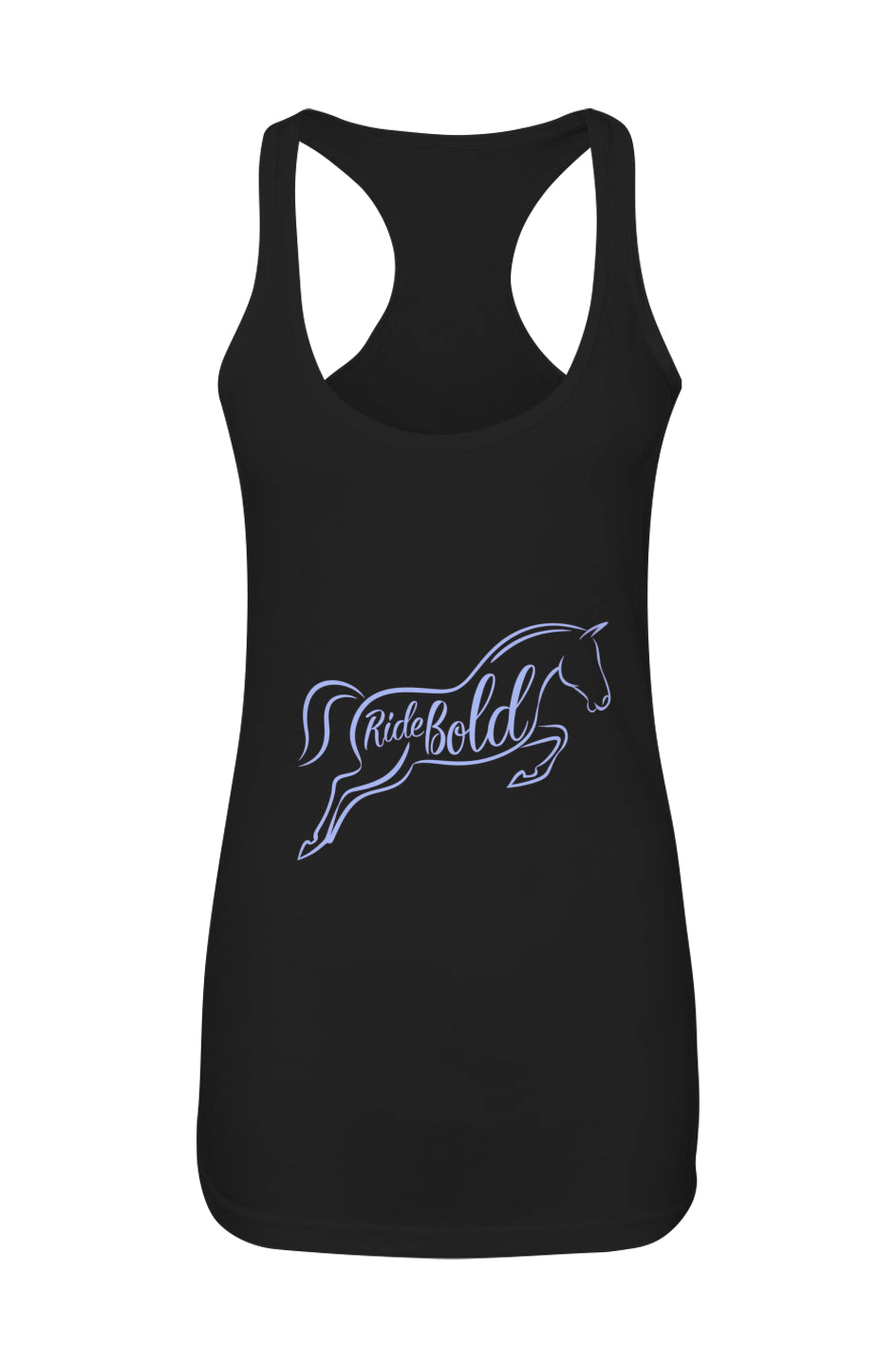 Ride Bold Graphic Horse Women's Racerback Tank Top