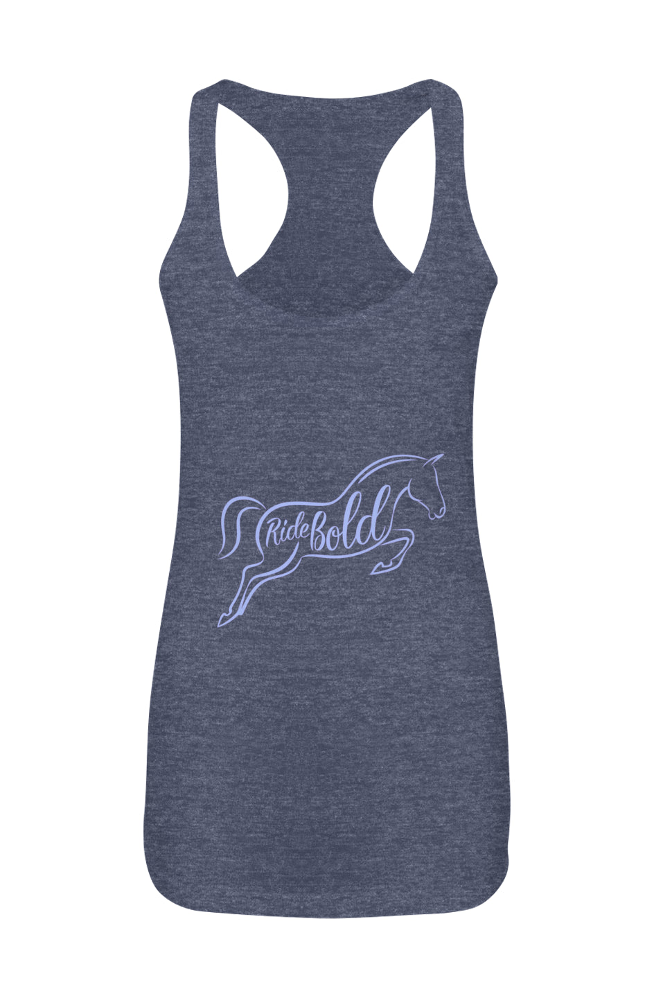 Ride Bold Graphic Horse Women's Racerback Tank Top