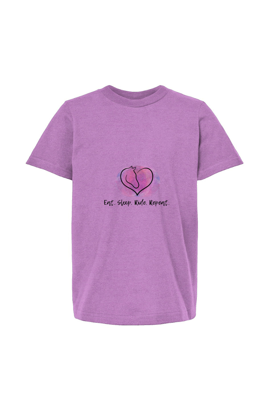 Eat, Sleep, Ride Youth Fine Jersey Tee