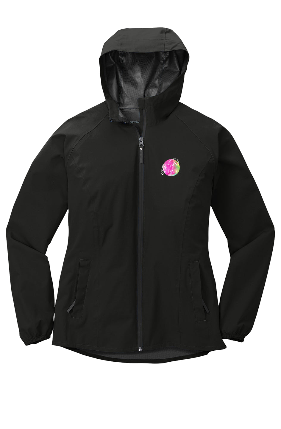 Diva Horse Womens Essential Rain Jacket