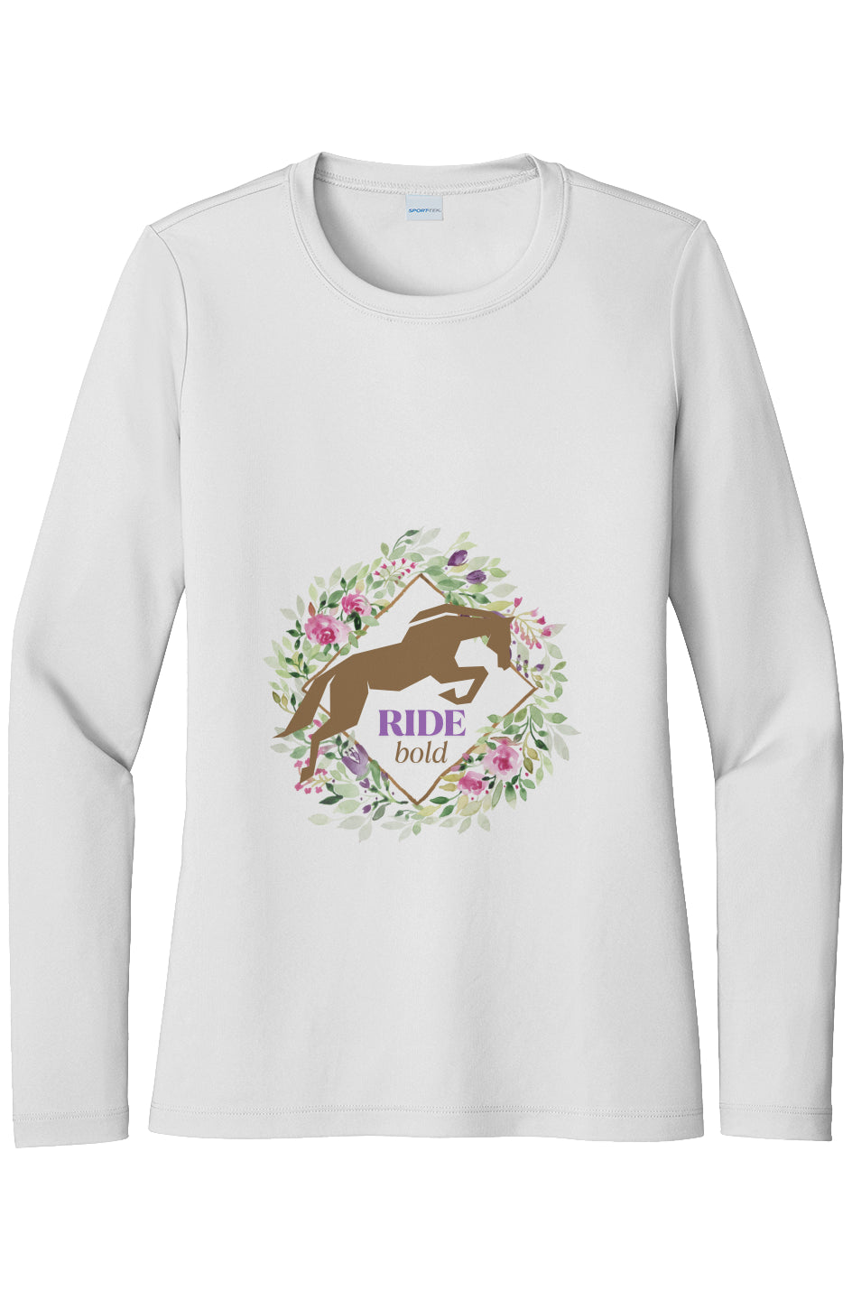 Ride Bold Floral Jump Womens Posi UV Pro LS Tee