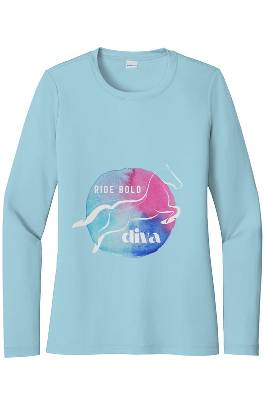 Ride Bold Diva Womens Posi UV Pro LS Tee
