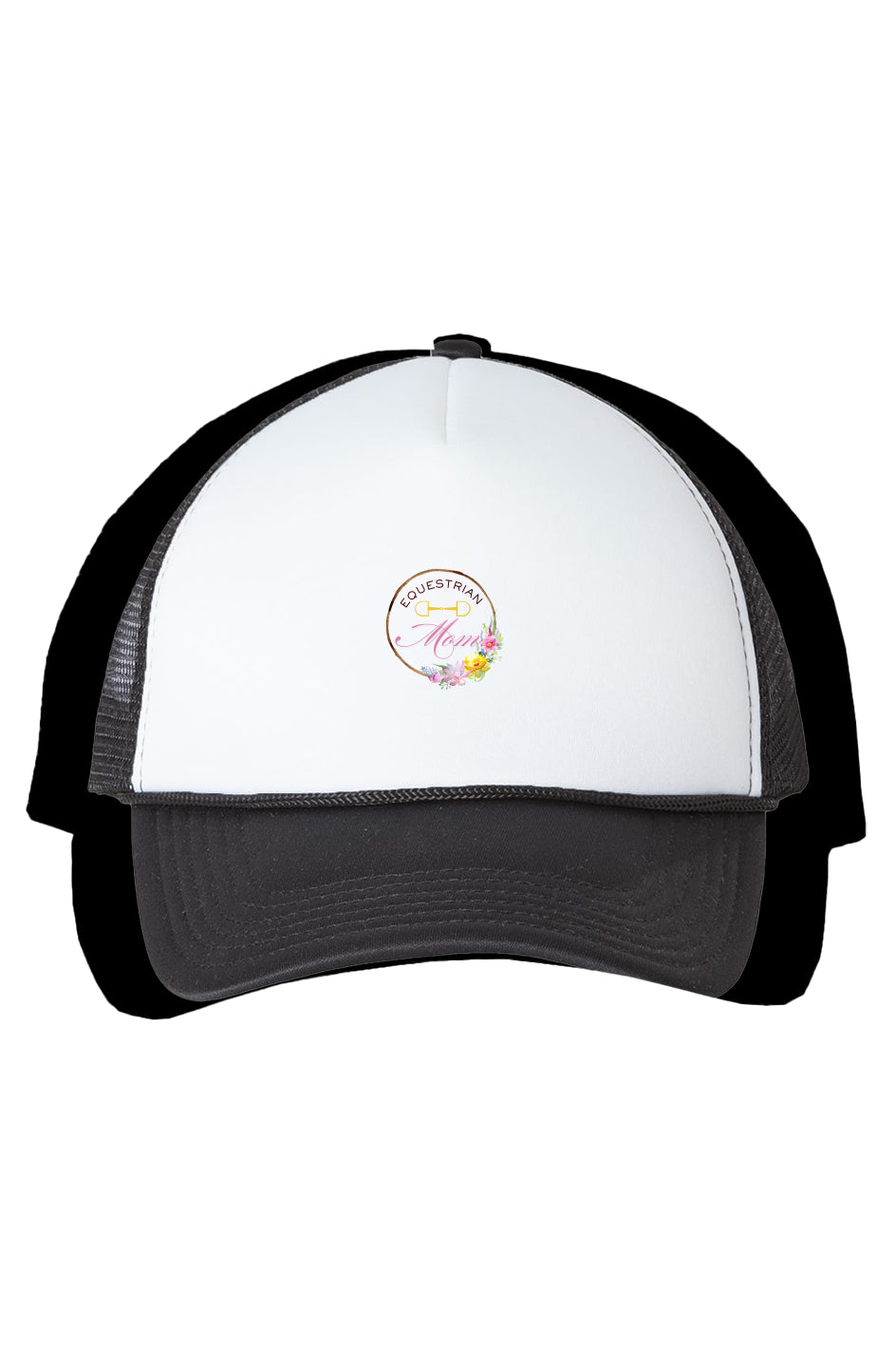 Equestrian Mom Foam Mesh-Back Trucker Cap