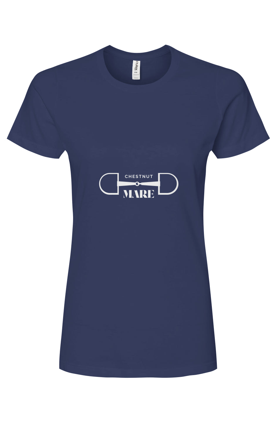 D-Ring Chestnut Mare Women's Premium Cotton T-Shirt