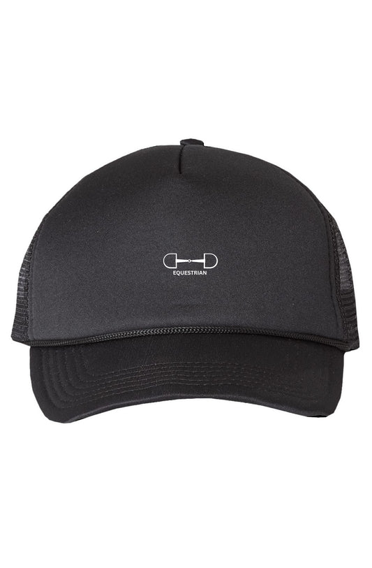 D-Ring Equestrian Foam Mesh-Back Trucker Cap