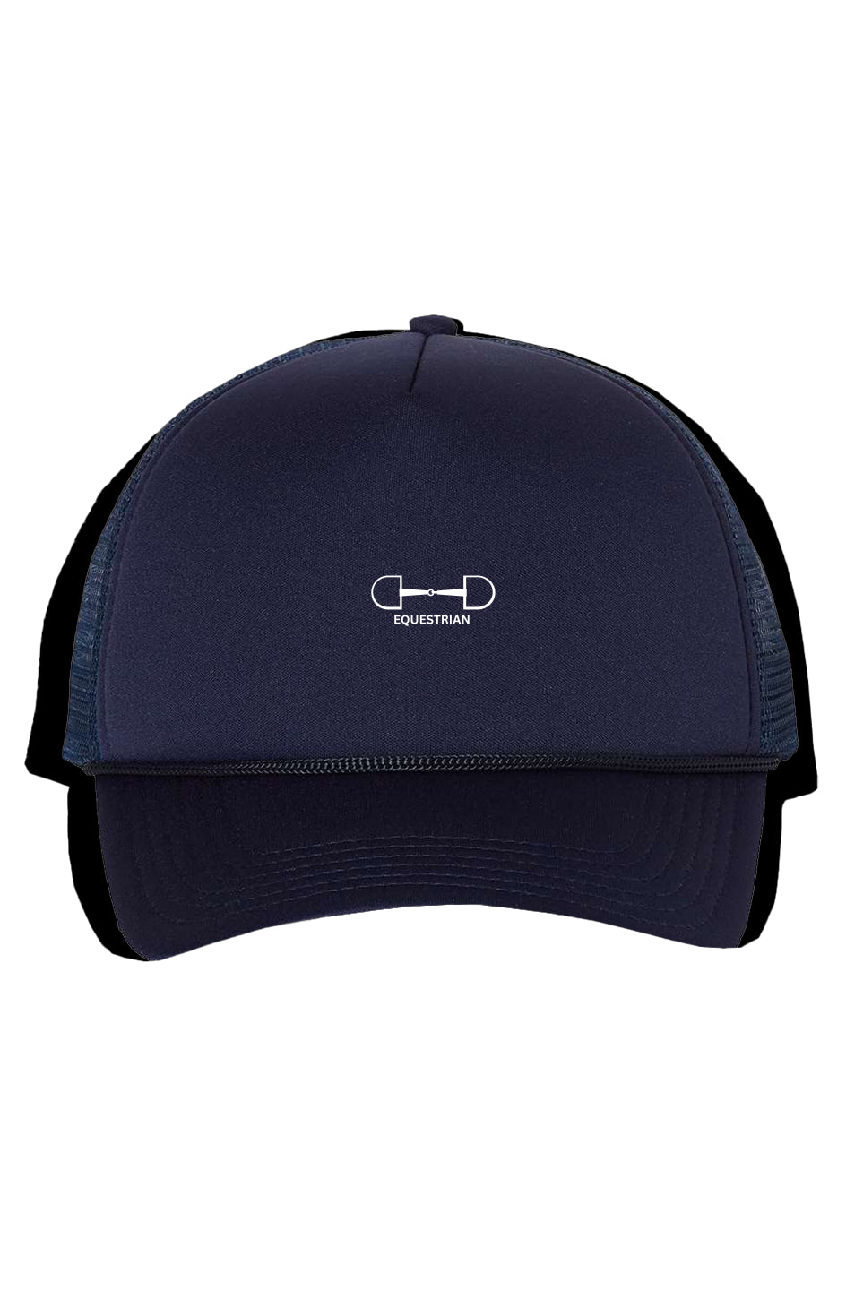 D-Ring Equestrian Foam Mesh-Back Trucker Cap