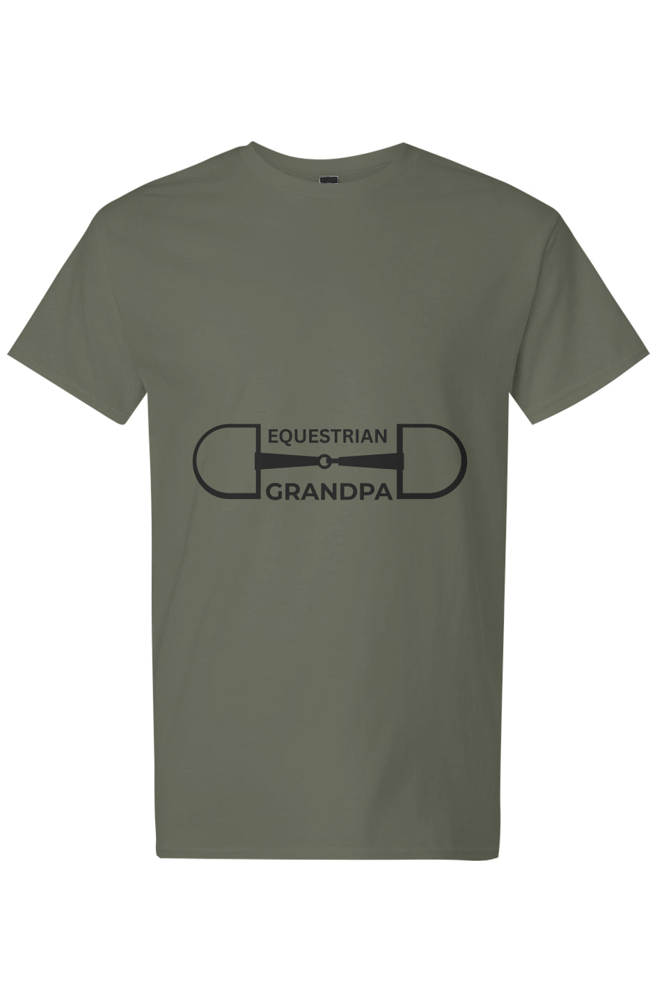 Equestrian Grandpa Light Cotton T-Shirt