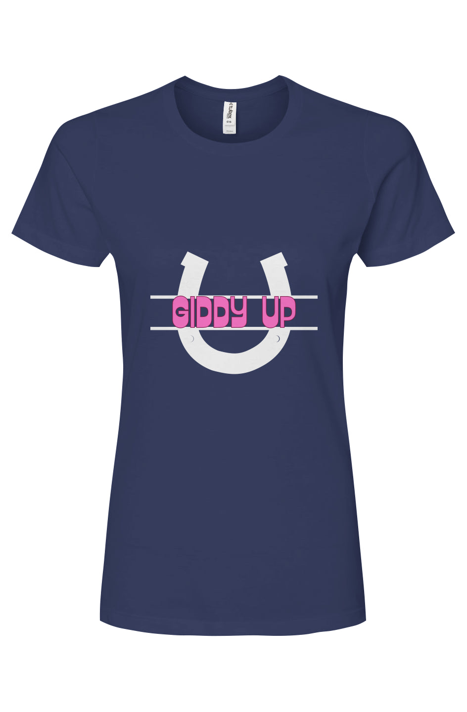 Lucky Giddy Up - Women's Premium Cotton T-Shirt