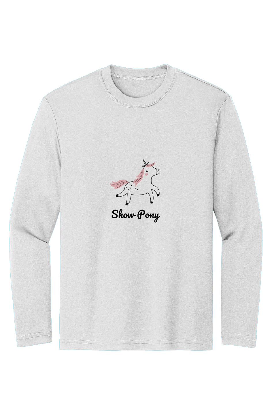 Show Pony Sport-Tek Youth Long Sleeve Tee