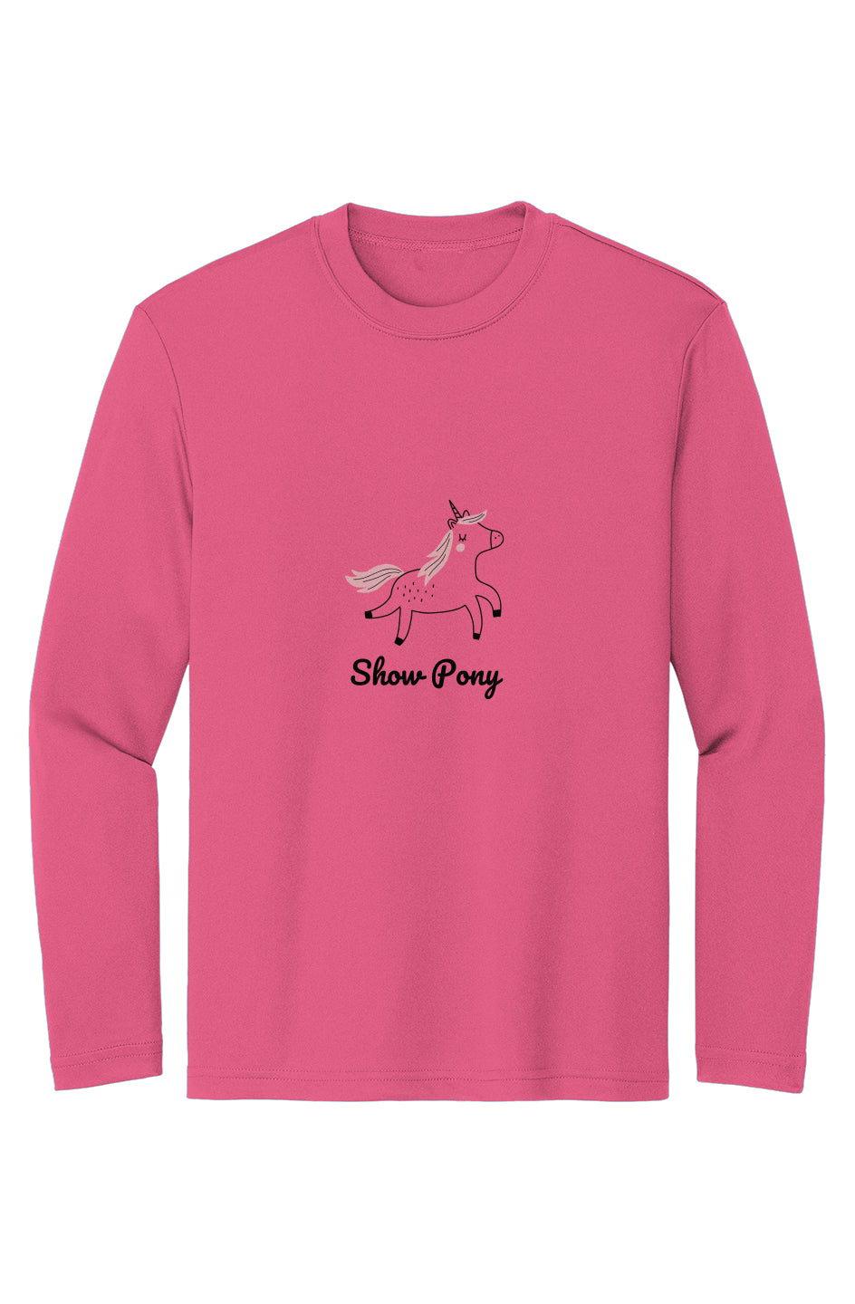 Show Pony Sport-Tek Youth Long Sleeve Tee
