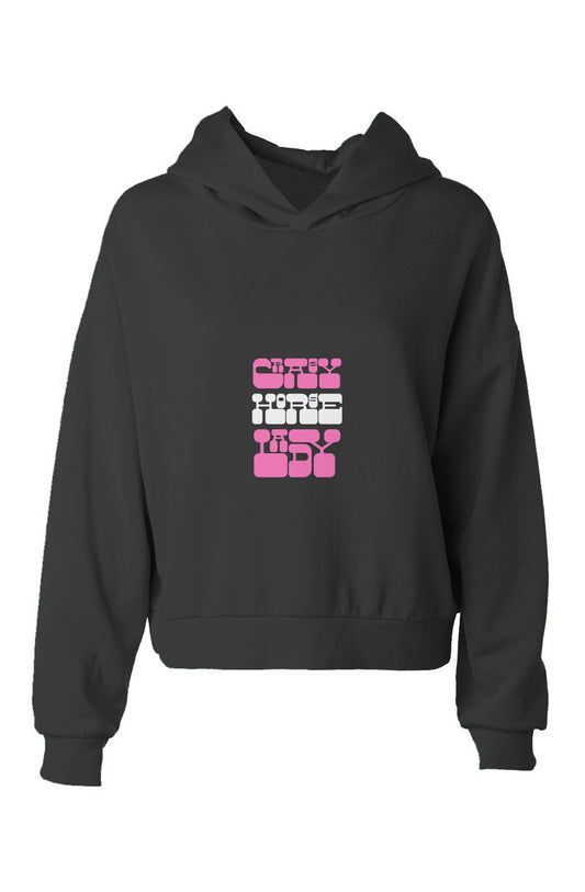 Crazy Horse Lady - hip height hoodie