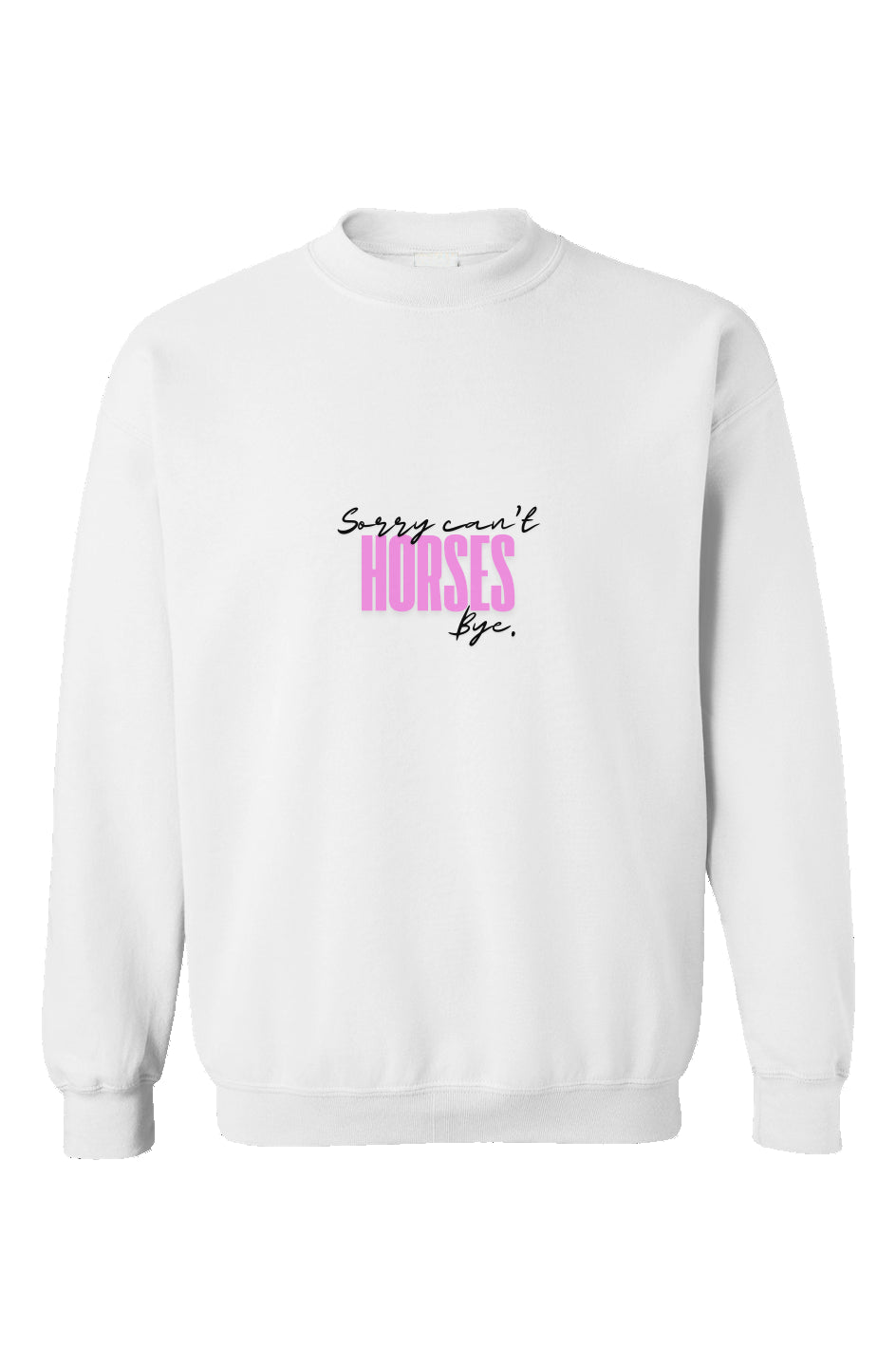 Sorry Can’t - Unisex Gildan Crewneck