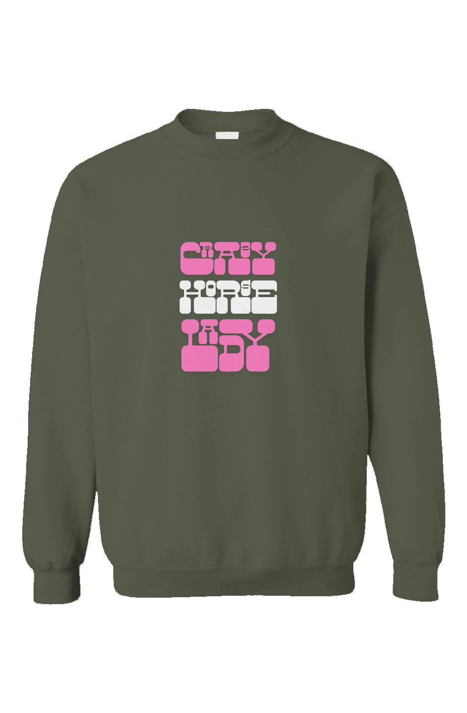 Crazy Lady - Unisex Gildan Crewneck