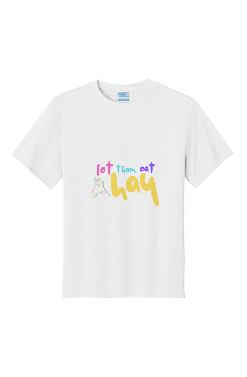 Let Them Eat Hay - Youth Performance Tee