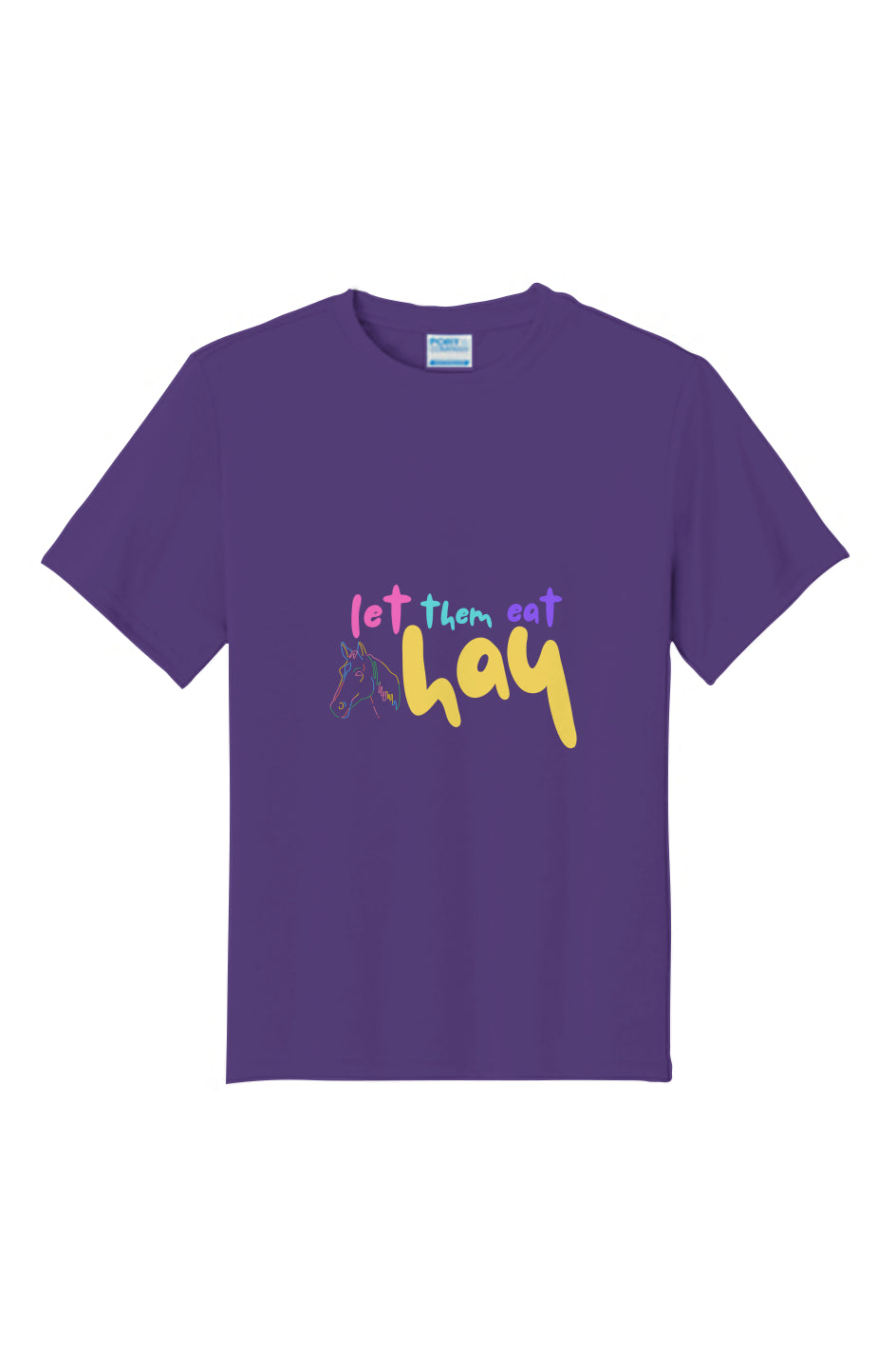 Let Them Eat Hay - Youth Performance Tee