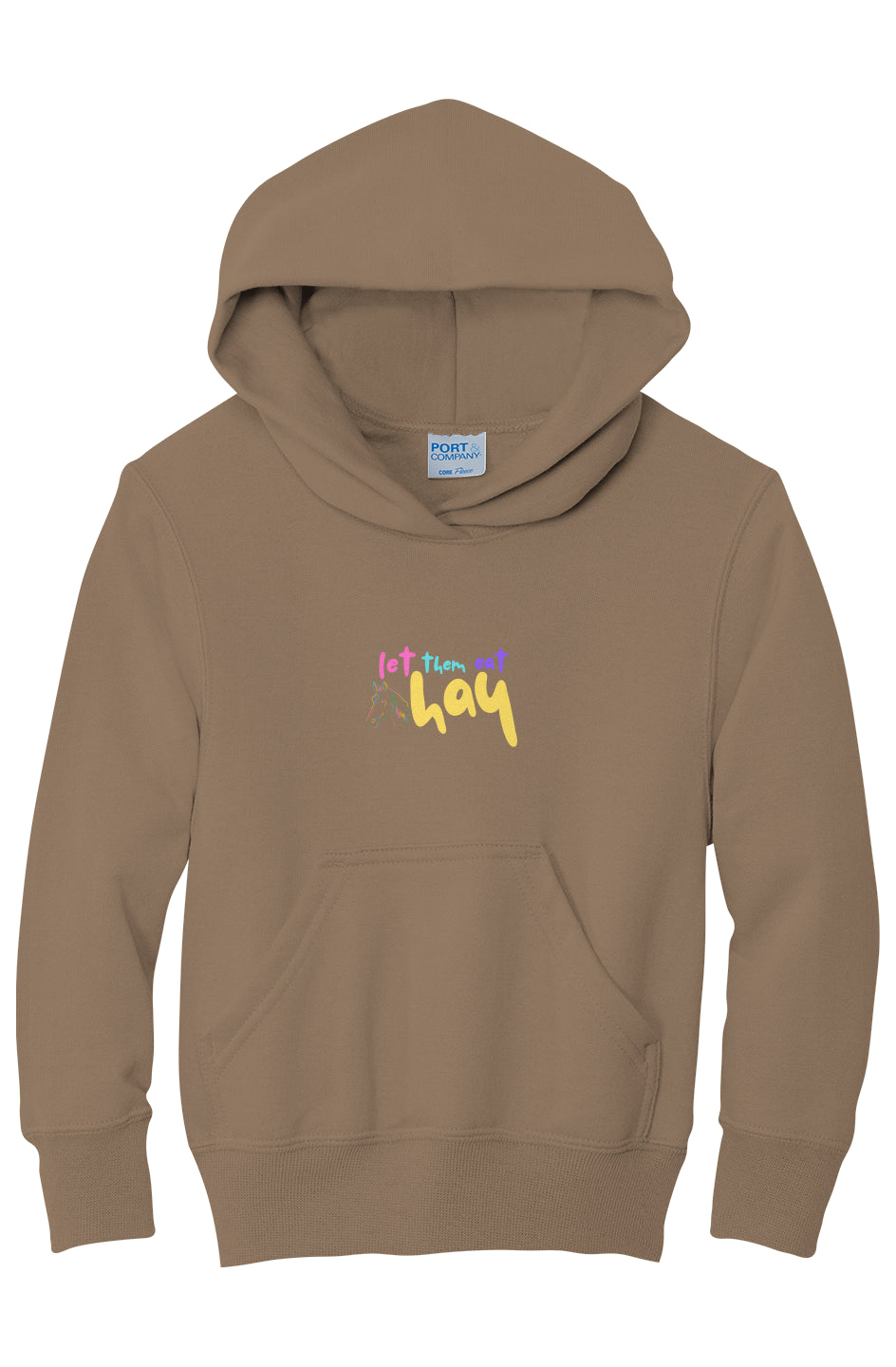 Let Them Eat Hay - Youth Fleece Hoodie