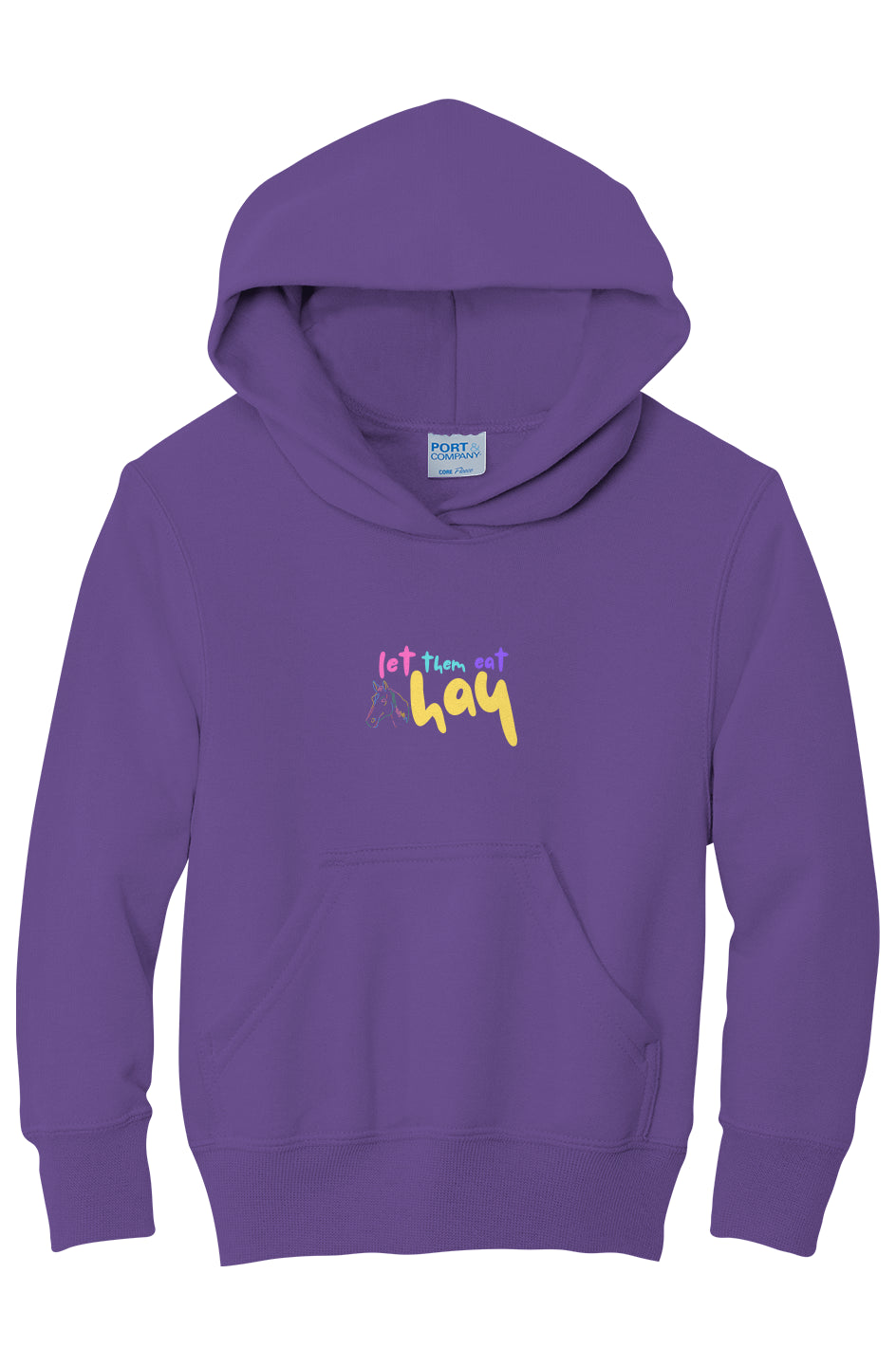 Let Them Eat Hay - Youth Fleece Hoodie